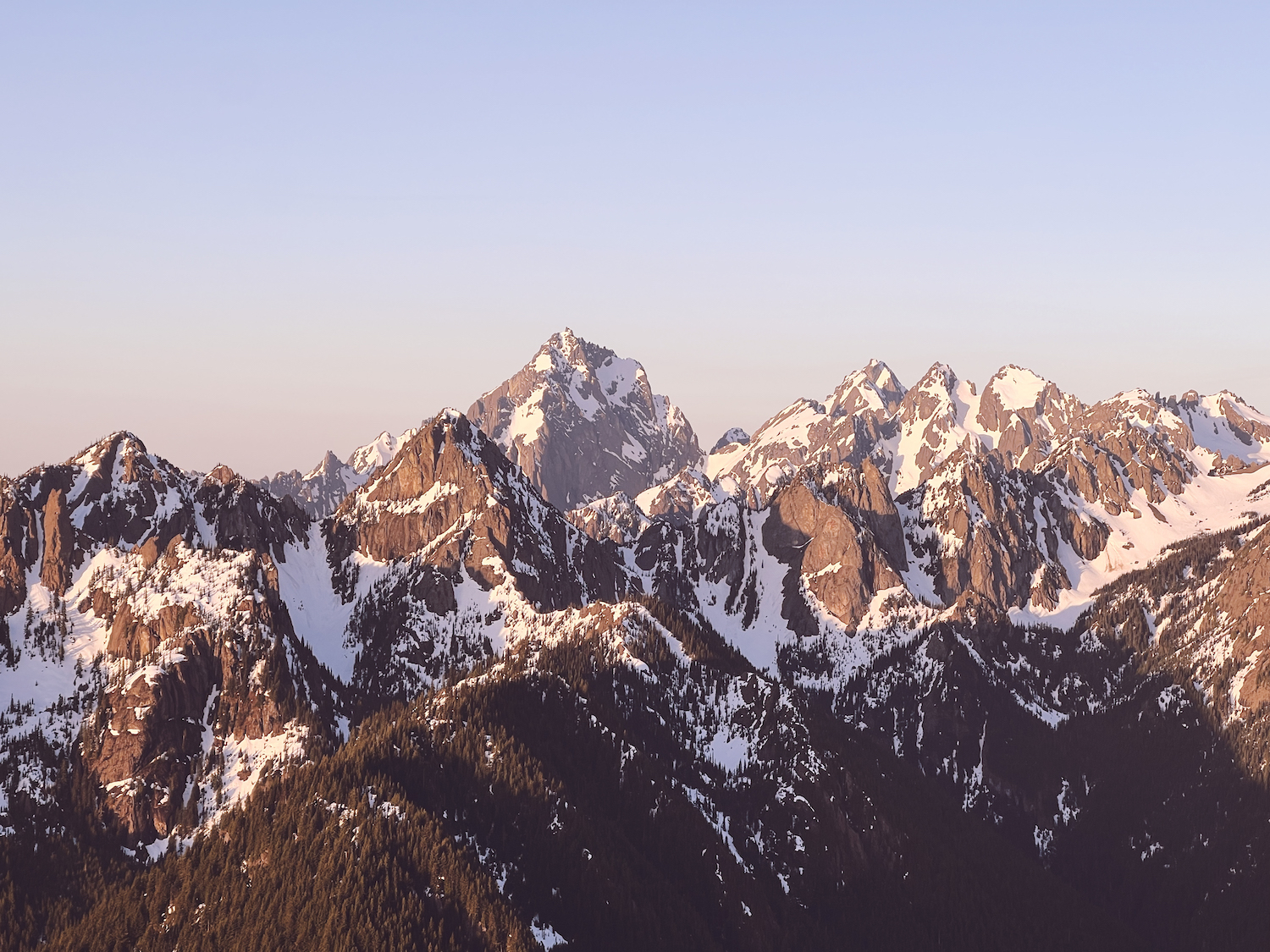 Mount Townsend Silver Lakes Traverse, Silver Lakes — Washington